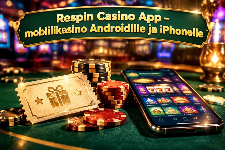 App Respin Casino - mobiilikasino Androidille ja iPhonelle